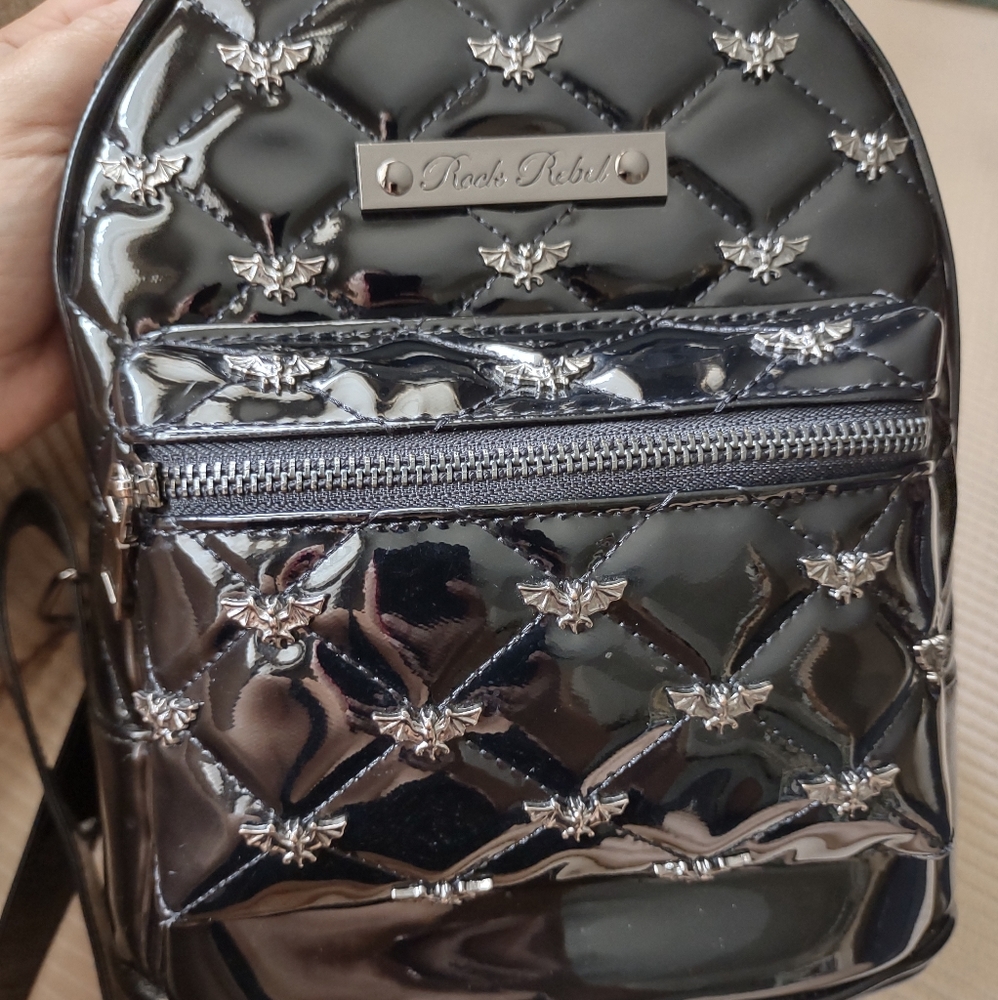 Bat Backpack Purse